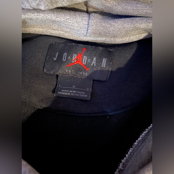 Men’s Size LARGE Jordan Heavyweight Logo Pullover Hoodie. - Picture 7 of 7